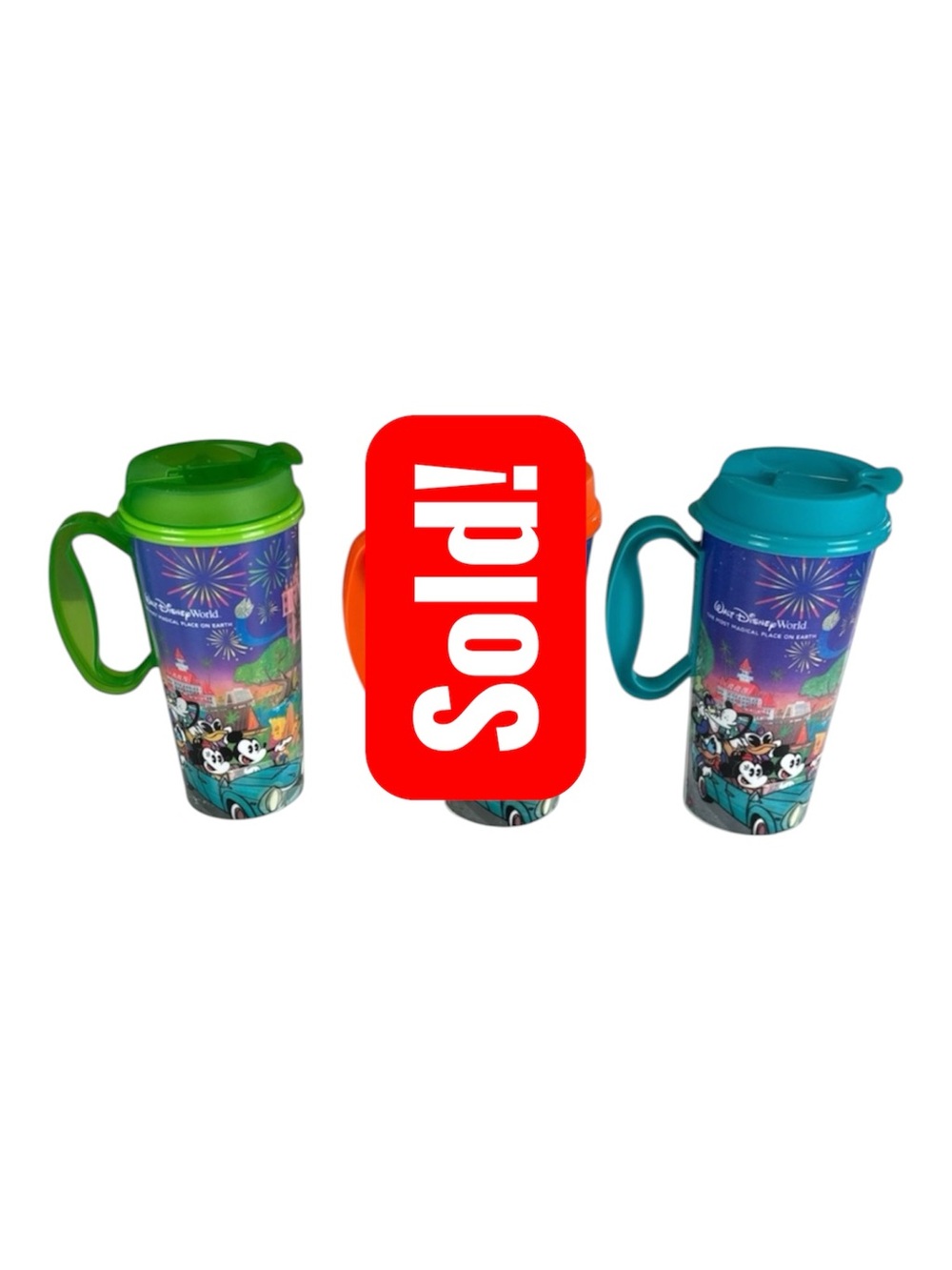 Walt Disney World Resorts Mickey & Friends Reusable travel Mug 2024